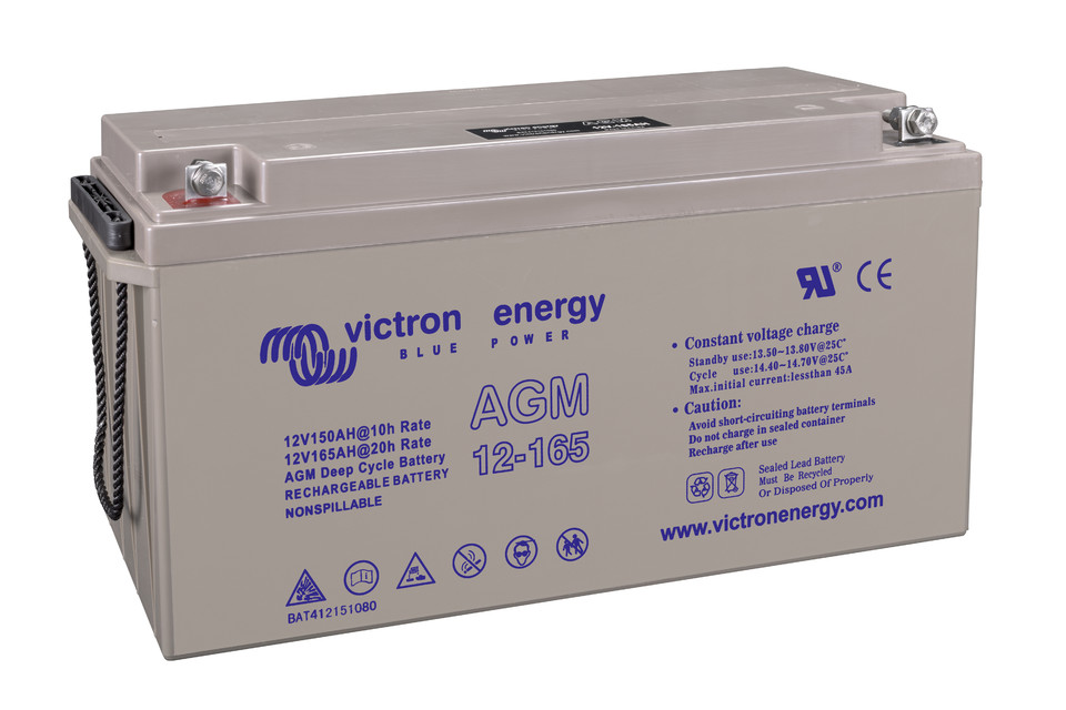 Victron AGM Deep Cycle Batteri 12 Volt (8-220Ah)