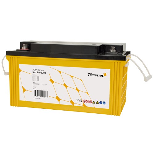Phaesun 12V AGM batterier Sun Store ( 65-200Ah)