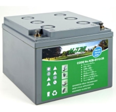 Haze AGM batteri HZB-EV12 (7,5-26Ah)