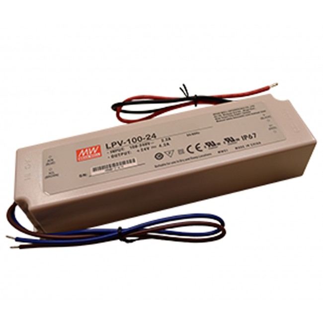 LED power supply Mean Well LPV-100, 5V, 12V, 24V