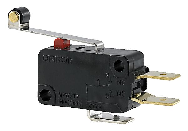 MICROSWITCH M/ KORT ARM/RULLE