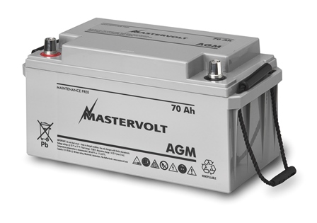 Mastervolt 6-12V AGM batterier (55-400Ah)