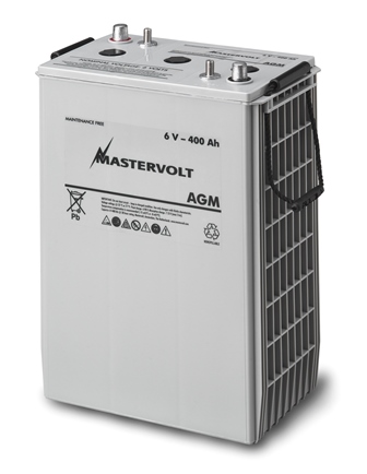 Mastervolt 6-12V AGM batterier (55-400Ah)