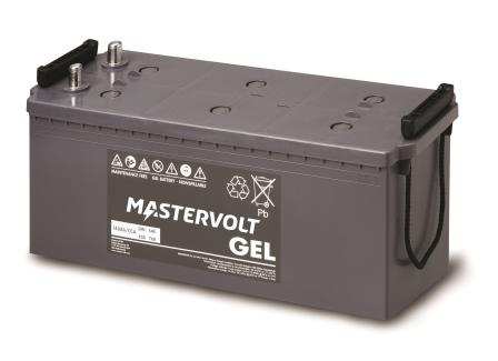 Mastervolt 12V GEL batterier (25-200Ah)
