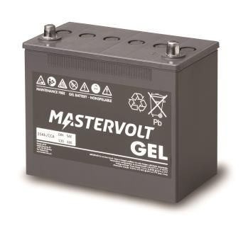 Mastervolt 12V GEL batterier (25-200Ah)