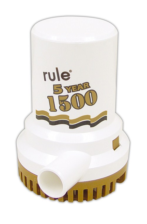 Rule 1500 lænse / dykpumpe, 12-24VDC, 95l/min