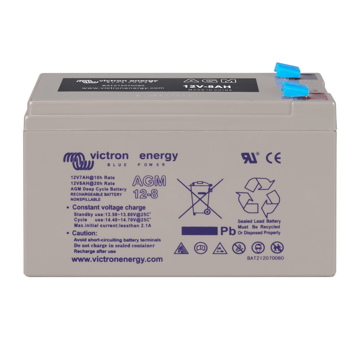 Victron AGM Deep Cycle Batteri 12 Volt (8-220Ah)