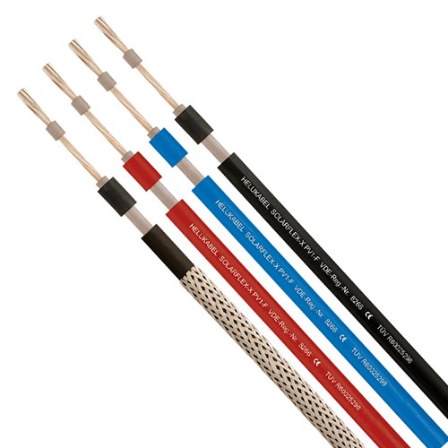 Cable Solarflex-X PV-F 1 X 4 Mm² Black
