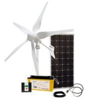 Hybrid solar / wind OFF grid systems