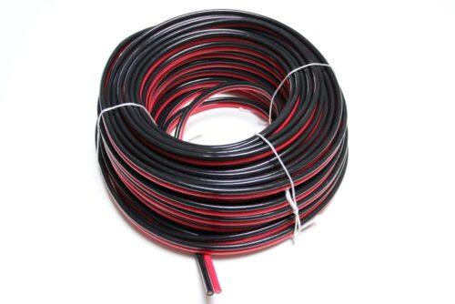 Battery cable red + black Twin