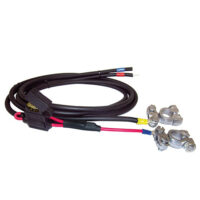 Battery Cable With Fuse & Clamps 1,5m Plus & minus
