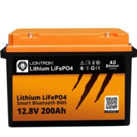 LIONTRON LiFePO4 12.8V 200Ah LX Smart BMS with Bluetooth