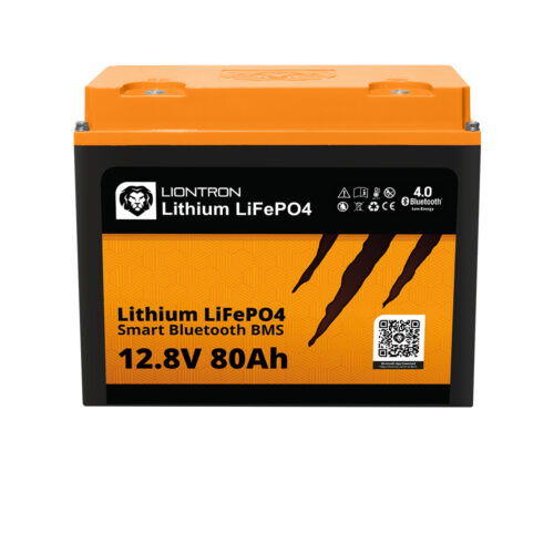 LIONTRON LiFePO4 12.8V 80Ah LX Smart BMS with Bluetooth