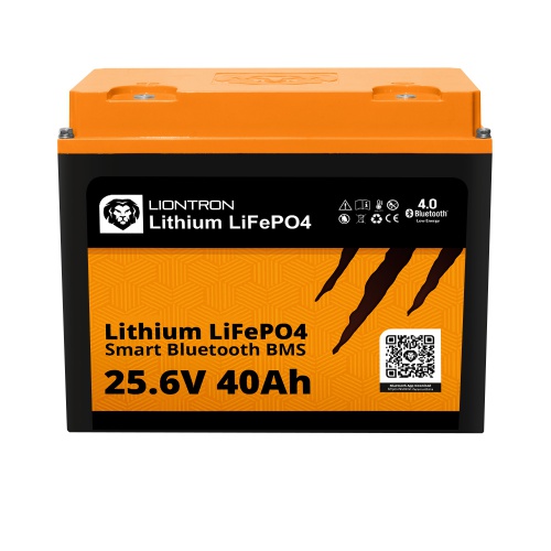 LIONTRON LiFePO4 25.6V 40Ah LX Smart BMS with Bluetooth