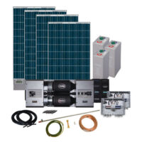 Energy Generation Kit Solar Rise Five 6kW 48V with batteries