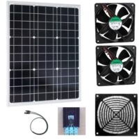 -Ventilation kit with solar cell KCVM50-2V