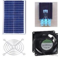 Ventilation kit with solar cell KCVP20-1V